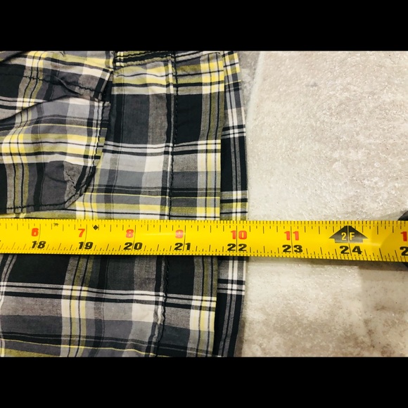 ⚡️Urban Pipline⚡️EUC⚡️Plaid Board Shorts - Skater Shorts- Measurements i… - Picture 15 of 16